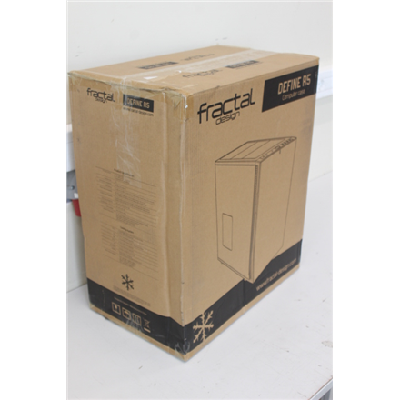 SALE OUT. Fractal Design Define R5 Black  DAMAGED PACKAGING   | Fractal Design | Define R5 | Black | ATX | DAMAGED PACKAGING | Power supply included No