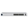 Ubiquiti Switch UniFi 24xRJ45 GBit/2xSFP Managed Gen2 19" Rack-Mountable, Fanless, 1,3" Touchscreen
