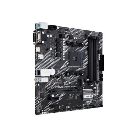 ASUS Prime A520M-A II/CSM, AMD A520 Mainboard, Sockel Socket AM4, DDR4