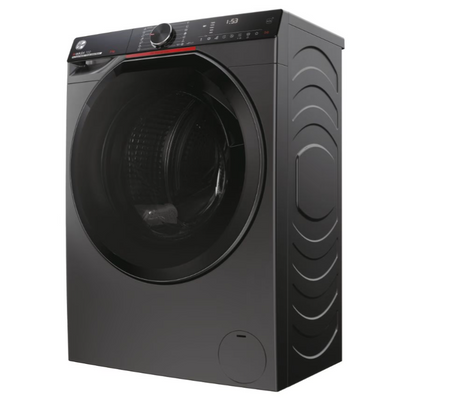 Hoover Washing Machine | H7W4 49MBCR-S | Energy efficiency class A | Front loading | Washing capacity 9 kg | 1400 RPM | Depth 51 cm | Width 60 cm | Digit | Steam function | Wi-Fi | Black