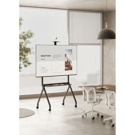 MOBILNY STOJAK+UCHWYT DO TV 55-100" 120KG S-14 ART Vesa 900x600 HEAVY DUTY