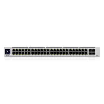 Ubiquiti Switch UniFi 48xRJ45 GBit/4xSFP+ Managed PoE+ 600W Gen2 19" Rack-Mountable, 1,3" Touchscreen