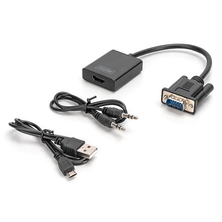Digitus | VGA - HDMI Converter | DA-70473