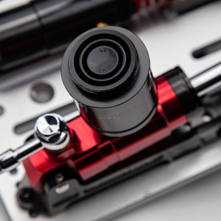 Simagic P2000 Hydraulic 3-Pedal Set, 200KG Loadcell - Crimson Edition