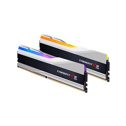 G.Skill Trident Z5 RGB, DDR5-6400, CL32, Intel XMP 3.0 - 32 GB Dual-Kit, Silber