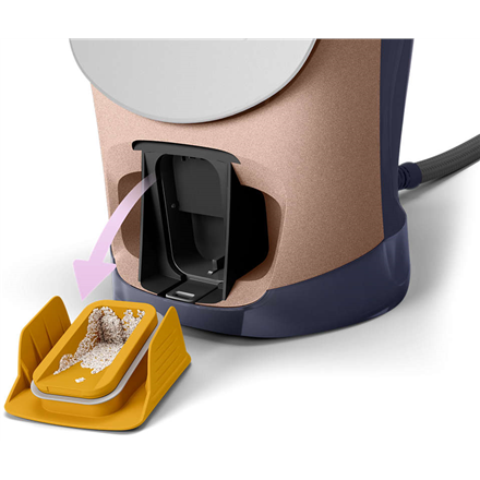 Philips Iron Azur GC4909/60 Steam Iron, 3000 W, Water tank capacity 300 ml, Continuous steam 55 g/min, Steam boost performance 250 g/min, Black/Gold