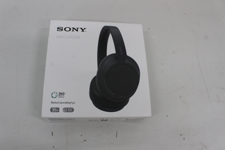 SALE OUT. Sony WH-CH720N Wireless ANC (Active Noise Cancelling) Headphones, Black | Sony Wireless Headphones | WH-CH720N | Wireless | On-Ear | Microphone | USED, SCRATCHED, DIRTY | Noise canceling | Wireless | Black