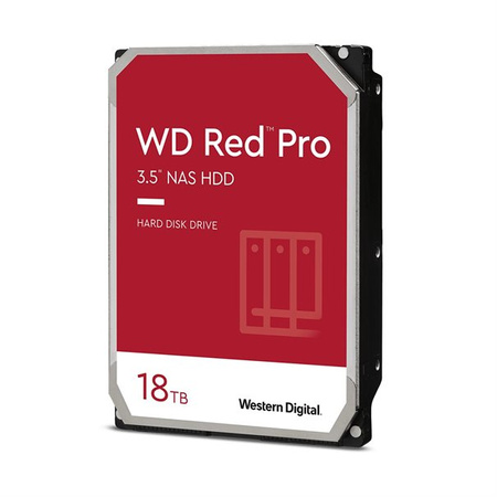 Western Digital Red Pro, SATA 6G, 7.200 U/min, 3,5 Zoll - 18 TB