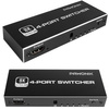 SWITCH HDMI 2.1 4x1 PRZEŁĄCZNIK 8K 4K 120HZ 240HZ