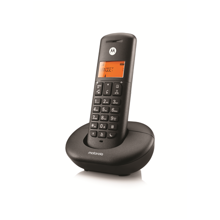 Motorola Wireless Landline Phone | E201 | Built-in display | Black
