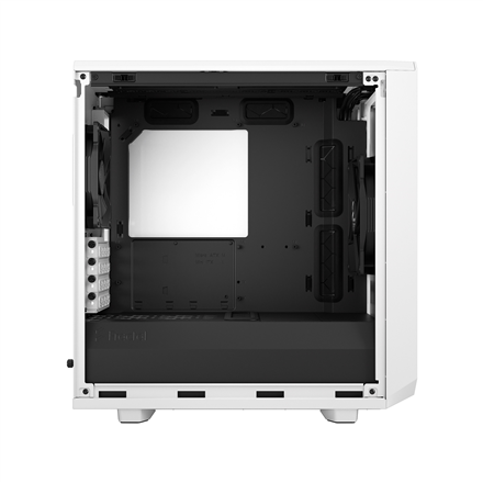 Fractal Design Meshify 2 Mini Micro-ATX Gehäuse - Tempered Glass, weiß