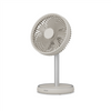 Duux Fan | Rize Flex | Stand Fan | Greige | Diameter 21 cm | Number of speeds 4 | Oscillation | 10 W | No