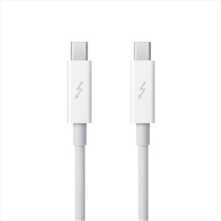 Apple Thunderbolt 0.5m Male, Male, 0.5 m, White