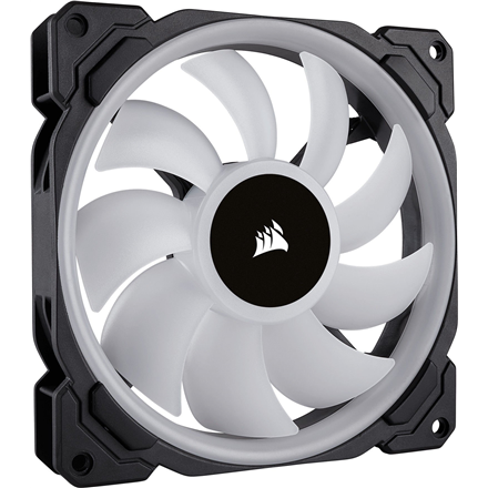 Corsair Dual Light Loop RGB LED PWM Fan, 2 Fan Pack with Lighting Node PRO LL140 RGB