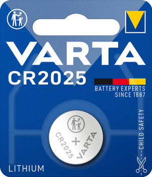 BATERIA LITOWA 3V CR2025 VARTA 1szt