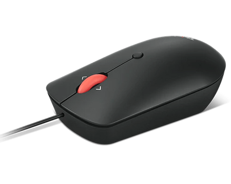 Lenovo ThinkPad USB-C Wired Compact Mouse Raven black USB-C