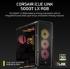 Corsair PC Case | iCUE LINK 5000T LX RGB | Black | Mid-Tower | Power supply included No