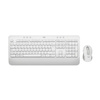 Logitech Desktop MK650 Signature [DE] BOLT white BT Mouse: Signature M650 for Busi. (400–4000 DPI)