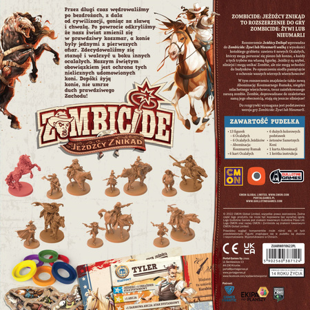 GRA ZOMBICIDE: ŻYWI LUB NIEUMARLI - JEŹDŹCY ZNIKĄD dodatek PORTAL