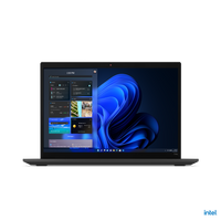 Lenovo ThinkPad T14s (Gen 3) Black, 14 ", IPS, WUXGA, 1920 x 1200, Anti-glare, Intel Core i7, i7-1260P, 16 GB, Soldered LPDDR5-4800, SSD 512 GB, Intel Iris Xe Graphics, No Optical drive, Windows 11 Pro, 802.11ax, Bluetooth version 5.2, LTE Upgradable, Ke