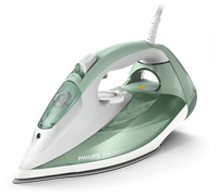 Philips DST7012/70 HV | Steam Iron | 2600 W | Water tank capacity 300 ml | Continuous steam 45 g/min | Steam boost performance 220 g/min | Desert Green/Gray