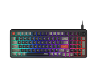 MSI FORGE GK110 US | Gaming keyboard | Wired | US | Black | USB 2.0 | Membrane