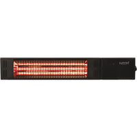 SUNRED Heater RDS-15W-B, Fortuna Wall Infrared 1500 W Black IP55