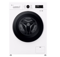 LG Washing Machine | F4X1008NWK | Energy efficiency class A | Front loading | Washing capacity 8 kg | 1350 RPM | Depth 56 cm | Width 60 cm | LED | Steam function | Direct drive | Wi-Fi | White