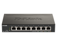 D-Link 8-Port Gigabit PoE Smart Managed Switch DGS-1100-08PV2 Web managed Desktop Power supply type External