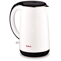 TEFAL KO260130 Standard kettle 2400 W 1.7 L Stainless steel 360° rotational base White