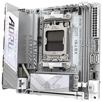 Gigabyte X870I AORUS PRO ICE | Processor family AMD | Processor socket AM5 | DDR5 SDRAM | Supported hard disk drive interfaces M.2, SATA | Number of SATA connectors 2