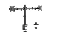 Uchwyt na dwa monitory 17-32&amp;quot; do 9 kg czarny Gembird