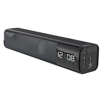 Adler Clock Speaker AD 1191 Wireless connection Black Bluetooth