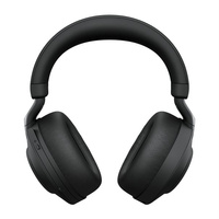 Jabra Headset Evolve2 85 UC Stereo Klinke BT 3,5mm Stecker, Geräuschisolierung, Schwarz