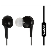 Koss Headphones KEB6iK Wired In-ear Microphone Black