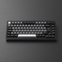 AKKO MonsGeek M1W SP Pink&White Gaming-Tastatur, Wireless, RGB, V3 Piano Pro Switch - silber, ANSI (US)