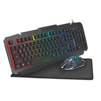 Logilink ID0185 Keyboard, Mouse and Pad Set, Mouse included, DE
