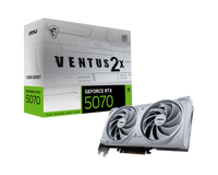 MSI GeForce RTX 5070 12G Ventus 2X OC White, 12288 MB GDDR7