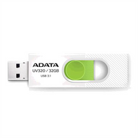 ADATA UV320 32 GB USB 3.1 White/Green
