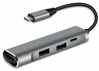HUB USB-C ADAPTER HDMI USB 3.0 PD MacBook M1 4w1
