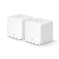 Mercusys AC1300 Whole Home Mesh Wi-Fi System Halo H30G (2-Pack) 802.11ac 400+867 Mbit/s Ethernet LAN (RJ-45) ports 2 Mesh Support Yes MU-MiMO Yes No mobile broadband