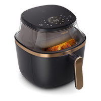 Philips Airfryer | NA322/00 3000 Series | Power 1400 W | Capacity 4.2 L | RapidAir Plus | Black