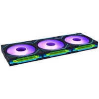 Lian Li UNI FAN SL-INF Wentylator bezprzewodowy, ARGB, PWM - 3 sztuki, z kontrolerem, 120 mm, czarny