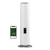 Duux Beam Smart Ultrasonic Humidifier, Gen2 Air humidifier 27 W Water tank capacity 5 L Suitable for rooms up to 40 m² Ultrasonic Humidification capacity 350 ml/hr White