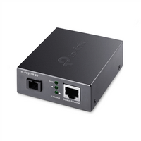 TP-LINK | Gigabit Single-Mode WDM Media Converter | TL-FC311B-20 | Gigabit SC Fiber Port | 10/100/1000 Mbps RJ45 Port (Auto MDI/MDIX)