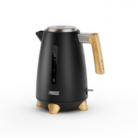 Princess Pure Kettle | 236061 | Electric | 3000 W | 1.7 L | Stainless steel | 360° rotational base | Black