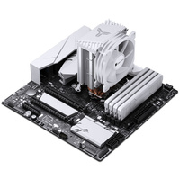 Jonsbo CR-1400 E CPU Kühler, RGB - 92mm, weiß