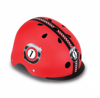 Globber Helmet Elite Lights, XS/S (48-53cm) | 507-102 | Red