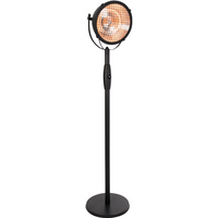 SUNRED Heater RSS19, Indus Bright Standing Infrared 2100 W Black IP54