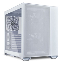 Lian Li O11 Air Mini, Mid-Tower, Tempered Glass - white